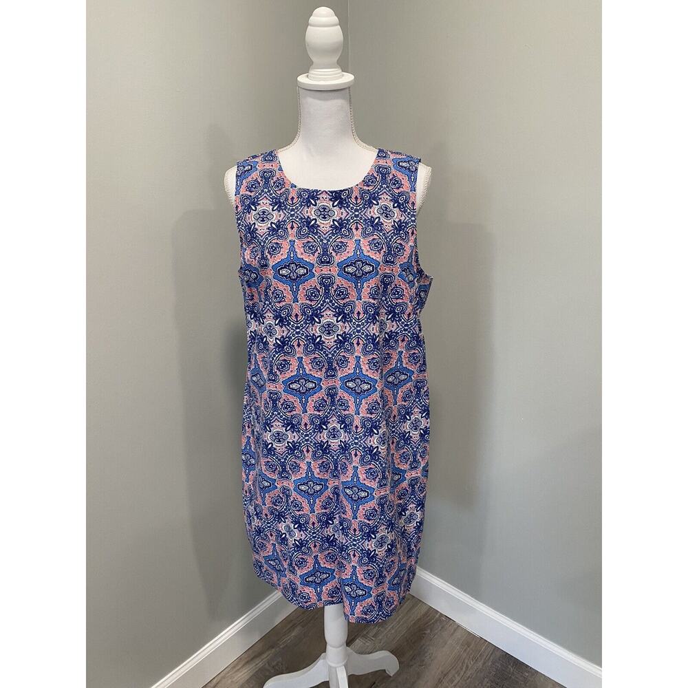 NWT New Tabitha Webb Dress Size 12 Preppy Paisley Floral